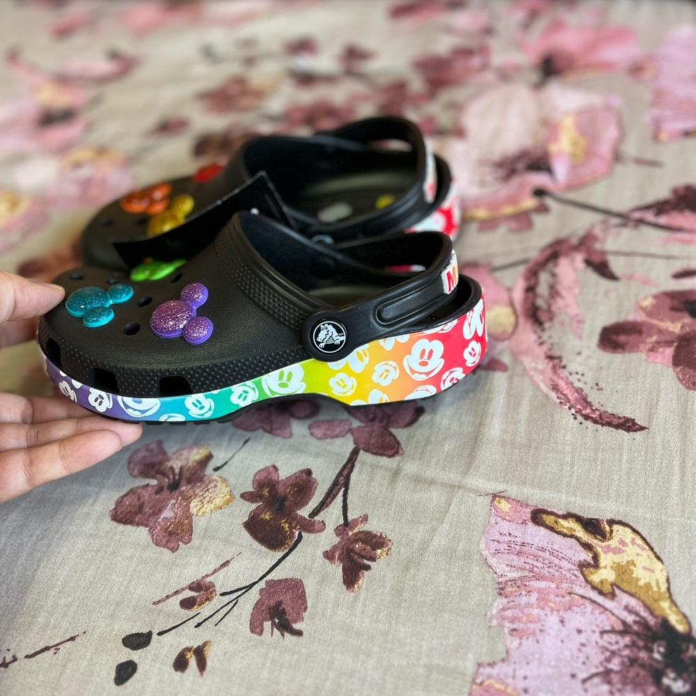 Disney Mickey Mouse Pride Crocs - Picture 4 of 9